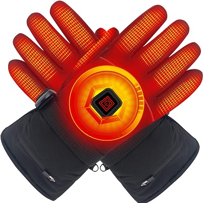 GLOBAL VASION Electric Rechargeable Gloves